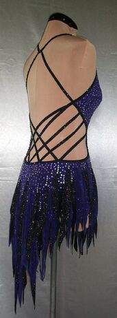 Purple Rain - Competition Ballroom Dresses